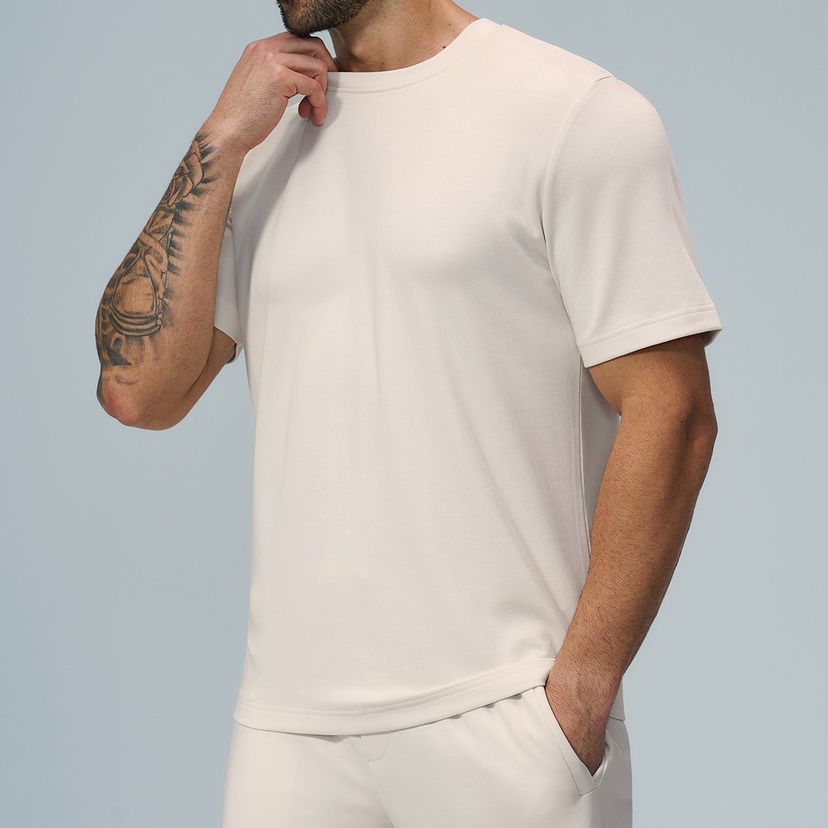 Men’s Soft Modal Sports T-Shirt – Fitness, Travel & Everyday Top for Apparel Sourcing