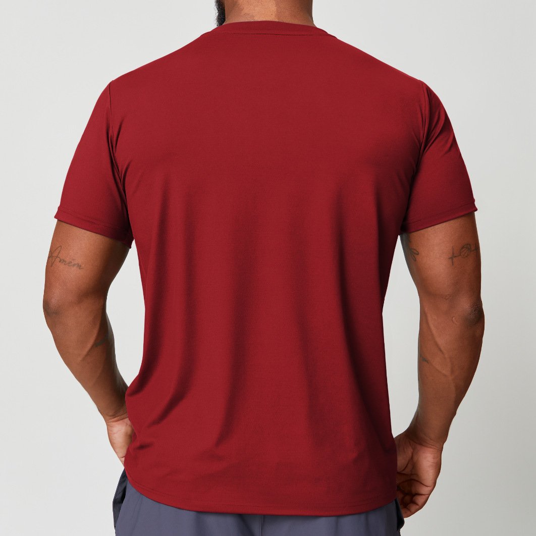 Men’s Performance Sports T-Shirt – Private Label Activewear for Basketball & Tennis