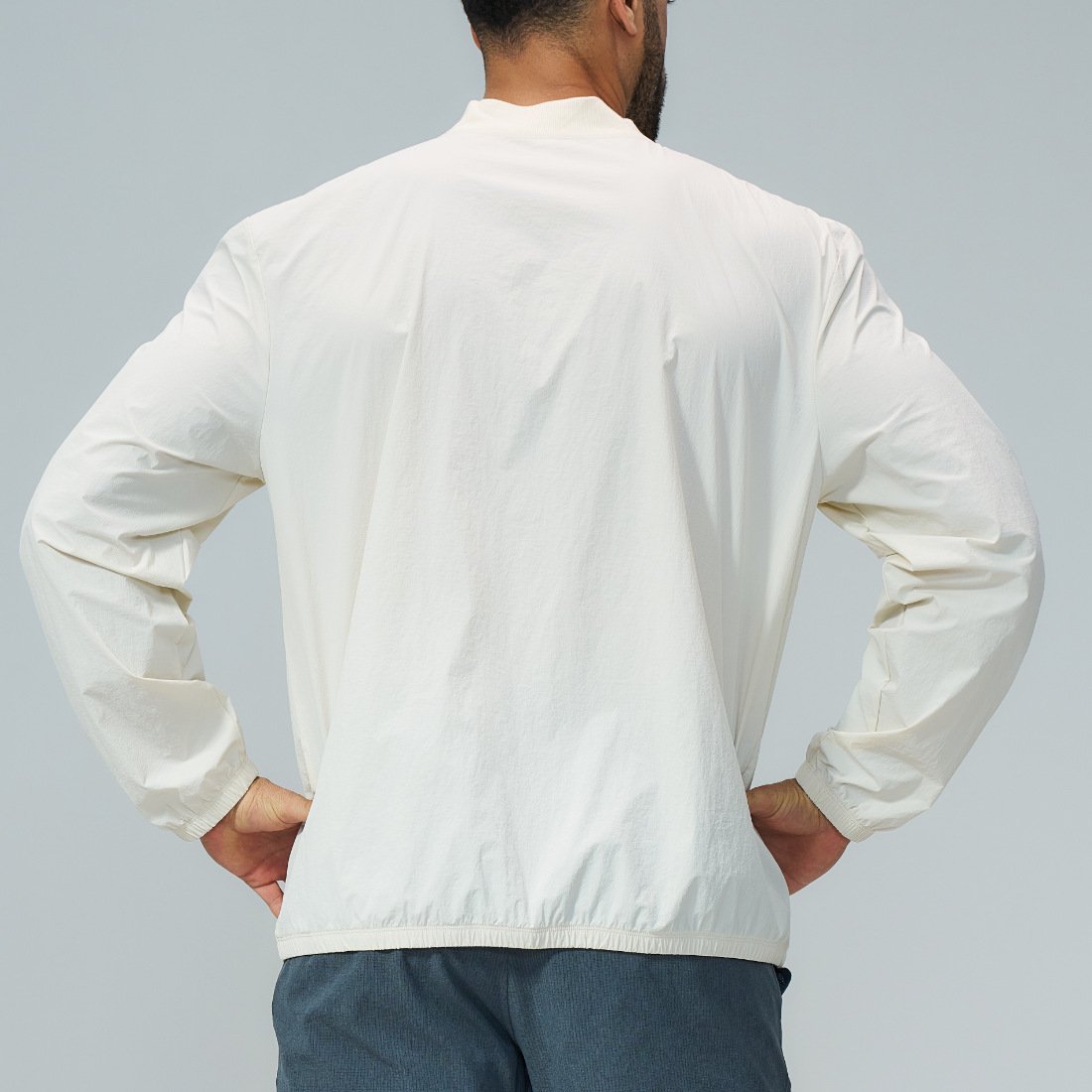 Men’s Stand Collar Zip-Up Sports Jacket – Low MOQ Activewear Manufacturer Style