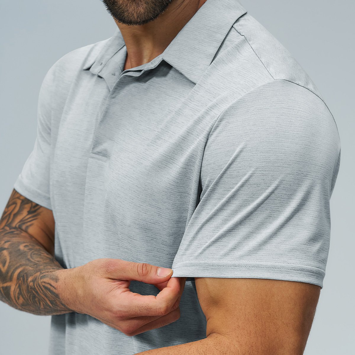 Men’s Performance Sports Polo Shirt – Quick Dry Golf & Fitness Top for Activewear Buyer...