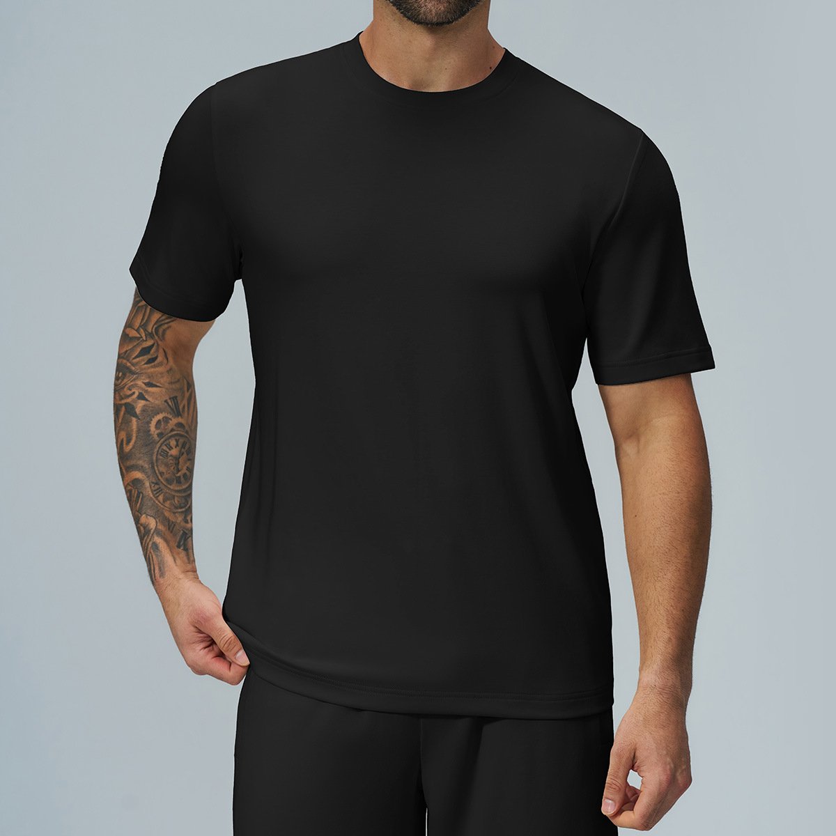 Men’s Soft Modal Sports T-Shirt – Fitness, Travel & Everyday Top for Apparel Sourcing