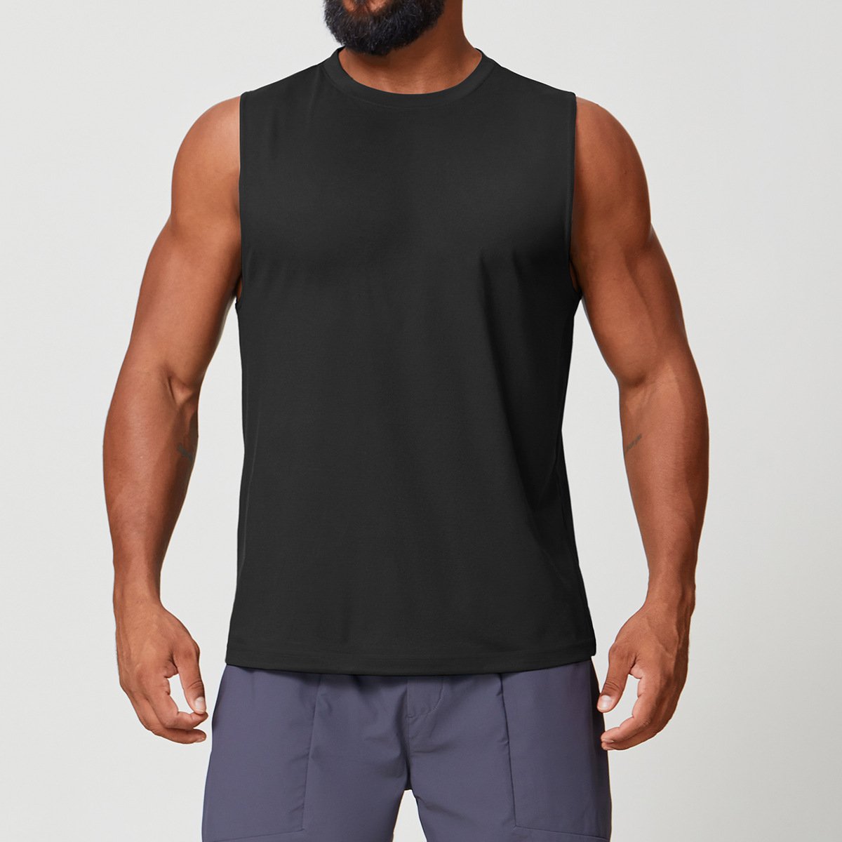 Men’s Fitness Tank Top – Custom Activewear Sleeveless Training & Casual Top