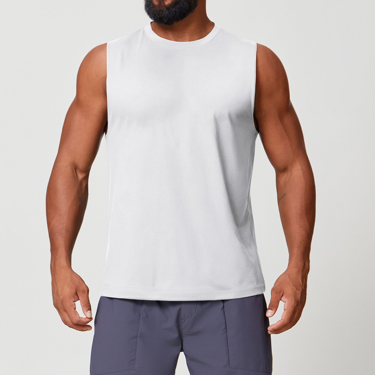 Men’s Fitness Tank Top – Custom Activewear Sleeveless Training & Casual Top