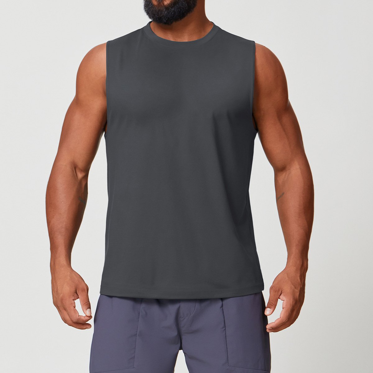 Men’s Fitness Tank Top – Custom Activewear Sleeveless Training & Casual Top