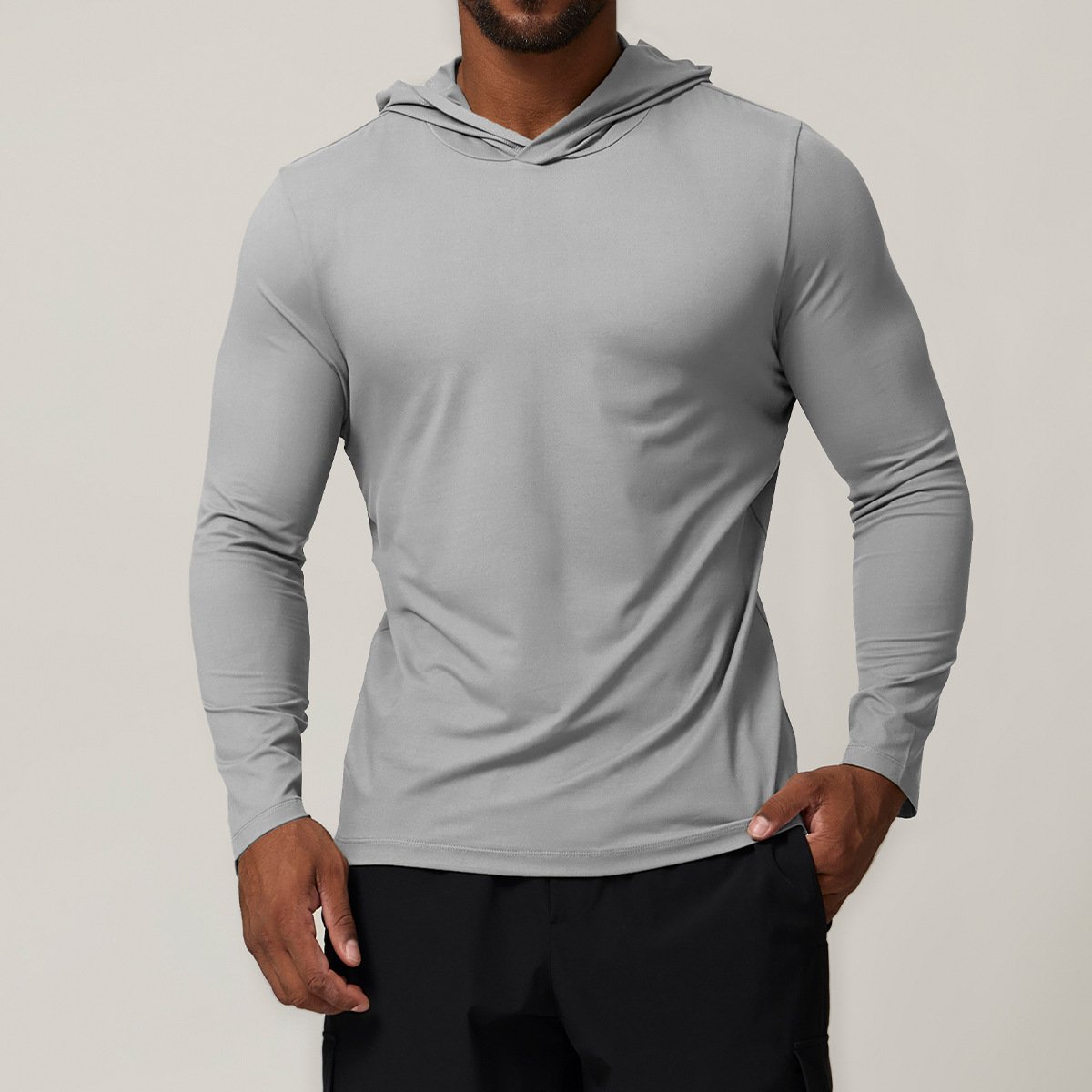 Men’s Lightweight Sports Hoodie – Wholesale Activewear for Fitness & Training