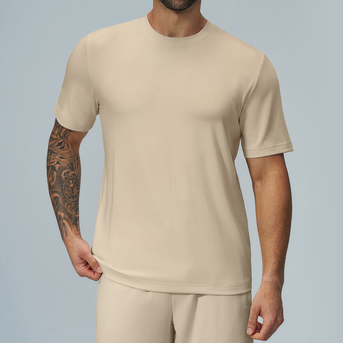 Men’s Soft Modal Sports T-Shirt – Fitness, Travel & Everyday Top for Apparel Sourcing