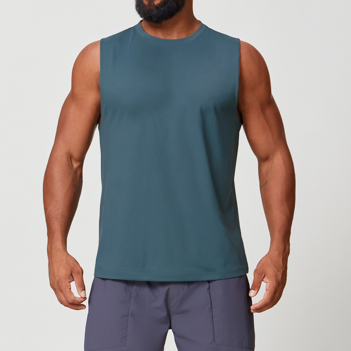 Men’s Fitness Tank Top – Custom Activewear Sleeveless Training & Casual Top