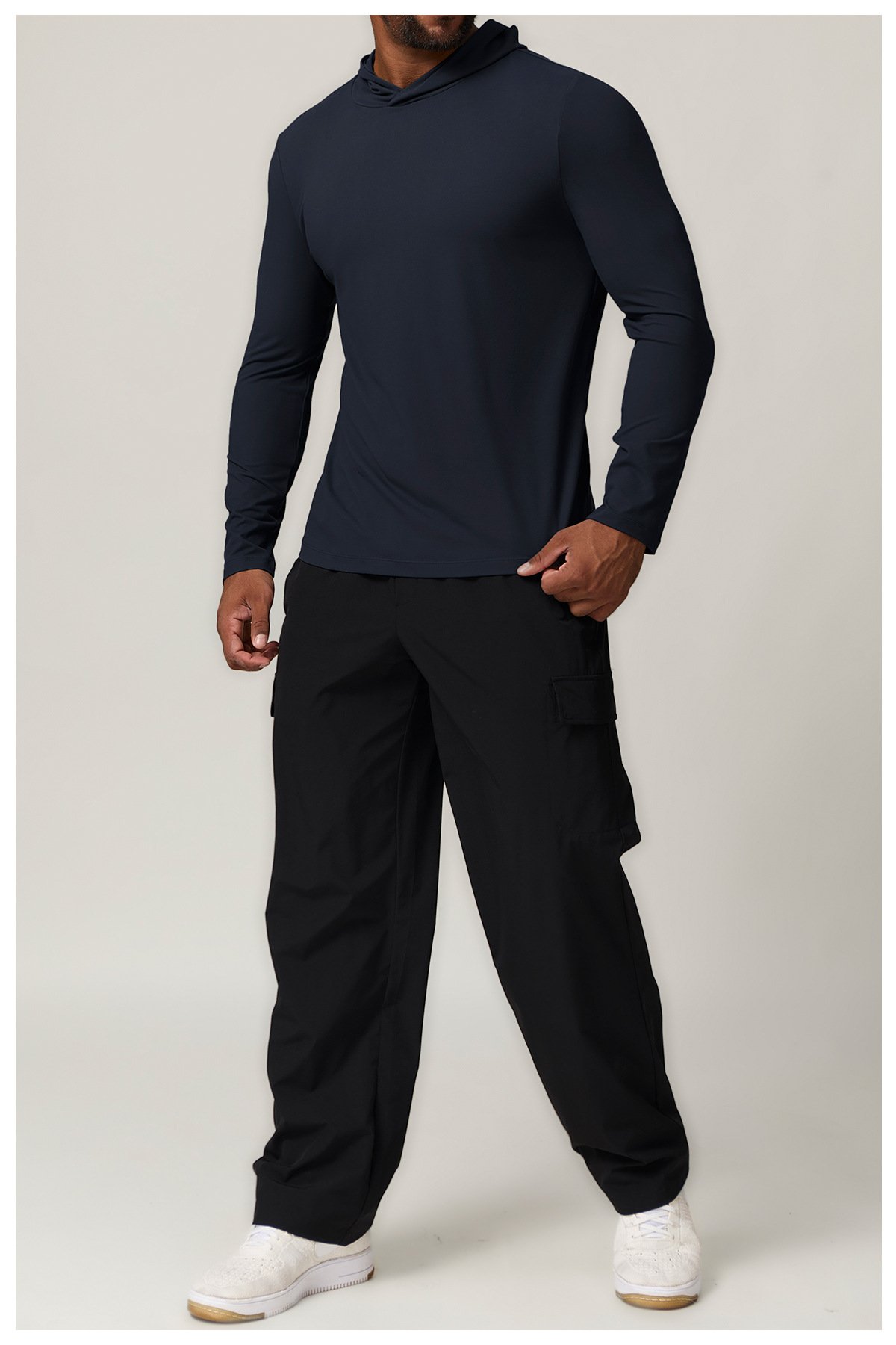 Men’s Lightweight Sports Hoodie – Wholesale Activewear for Fitness & Training