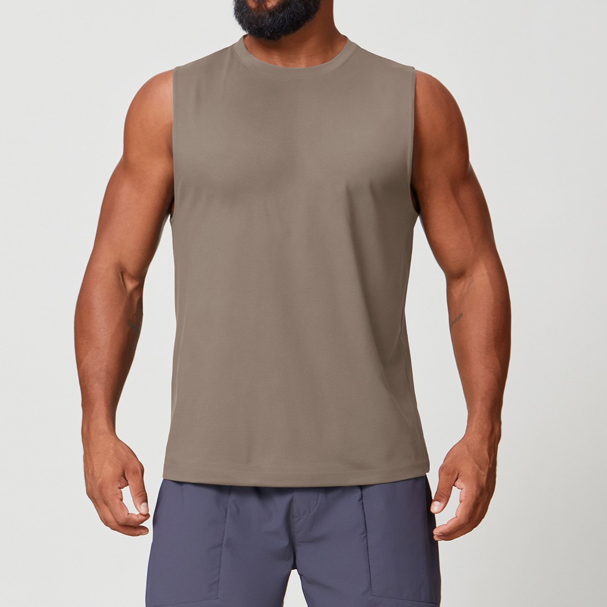 Men’s Fitness Tank Top – Custom Activewear Sleeveless Training & Casual Top