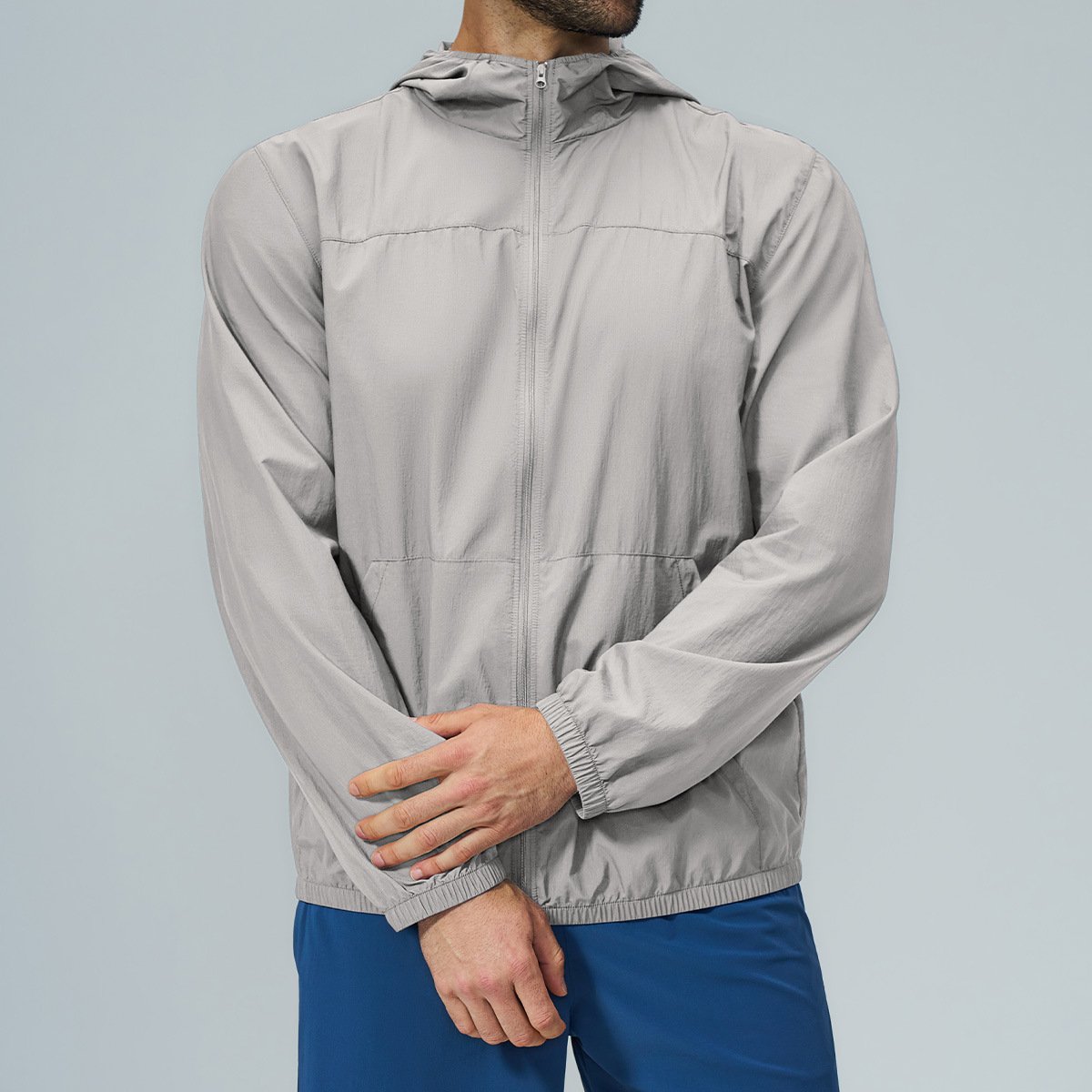 Men’s Lightweight UV Protection Sports Jacket – Private Label Fitness Apparel