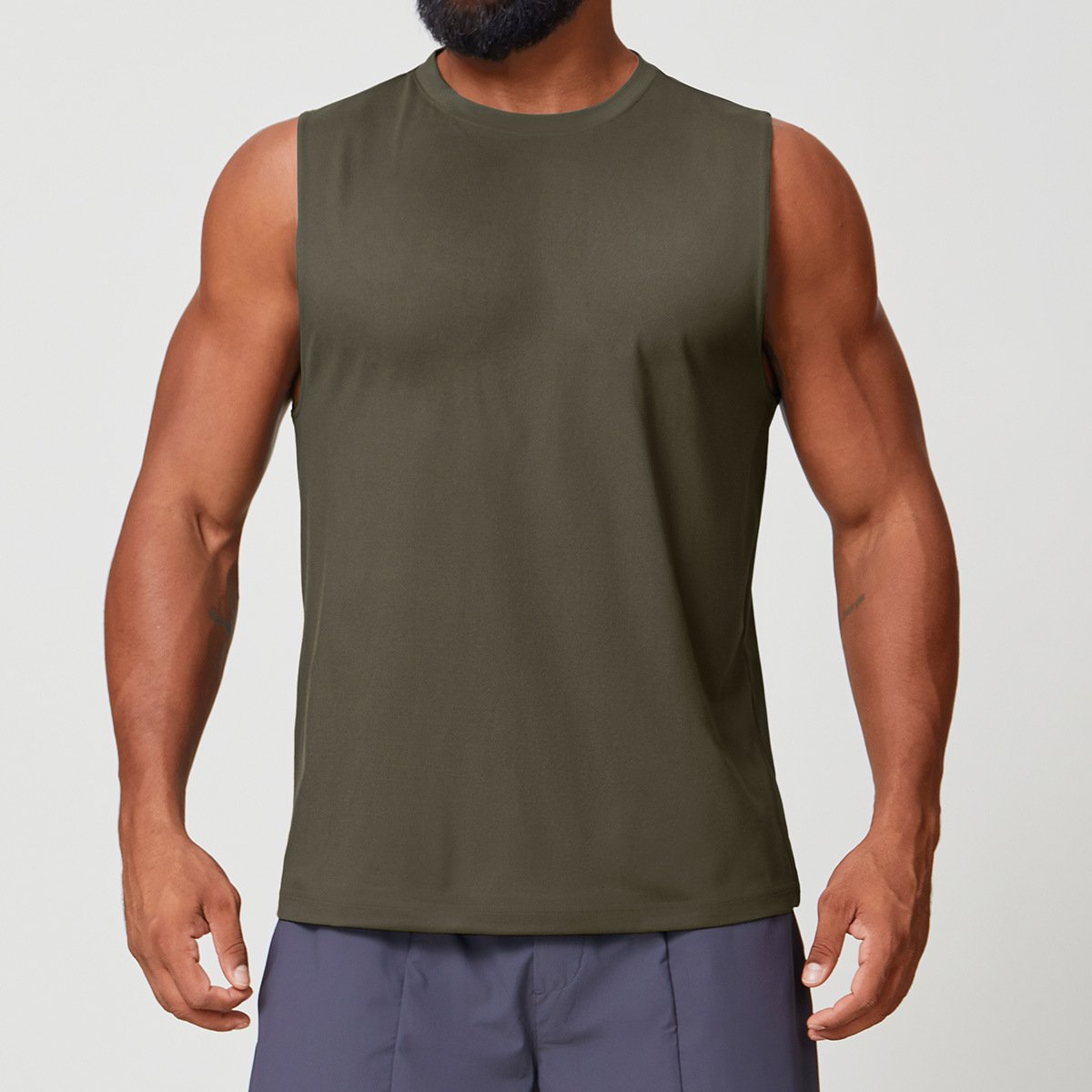 Men’s Fitness Tank Top – Custom Activewear Sleeveless Training & Casual Top