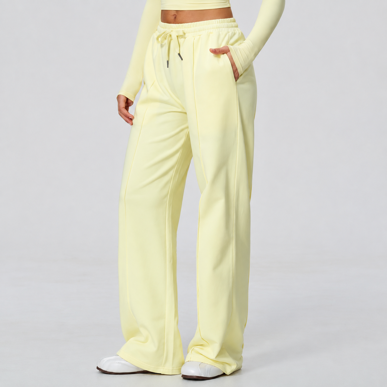 Private Label Activewear Lulu Align VS Wunder Train Wholesale Womens Activewear Drawstring Pants