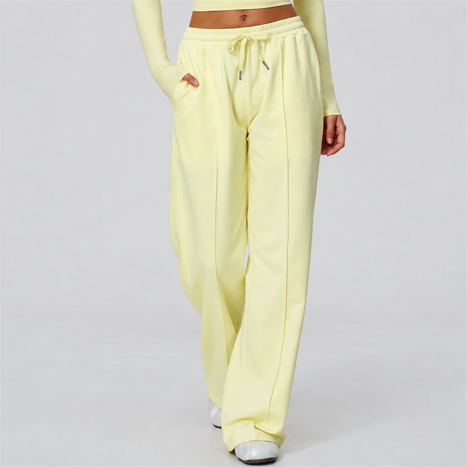 Private Label Activewear Lulu Align VS Wunder Train Wholesale Womens Activewear Drawstring Pants