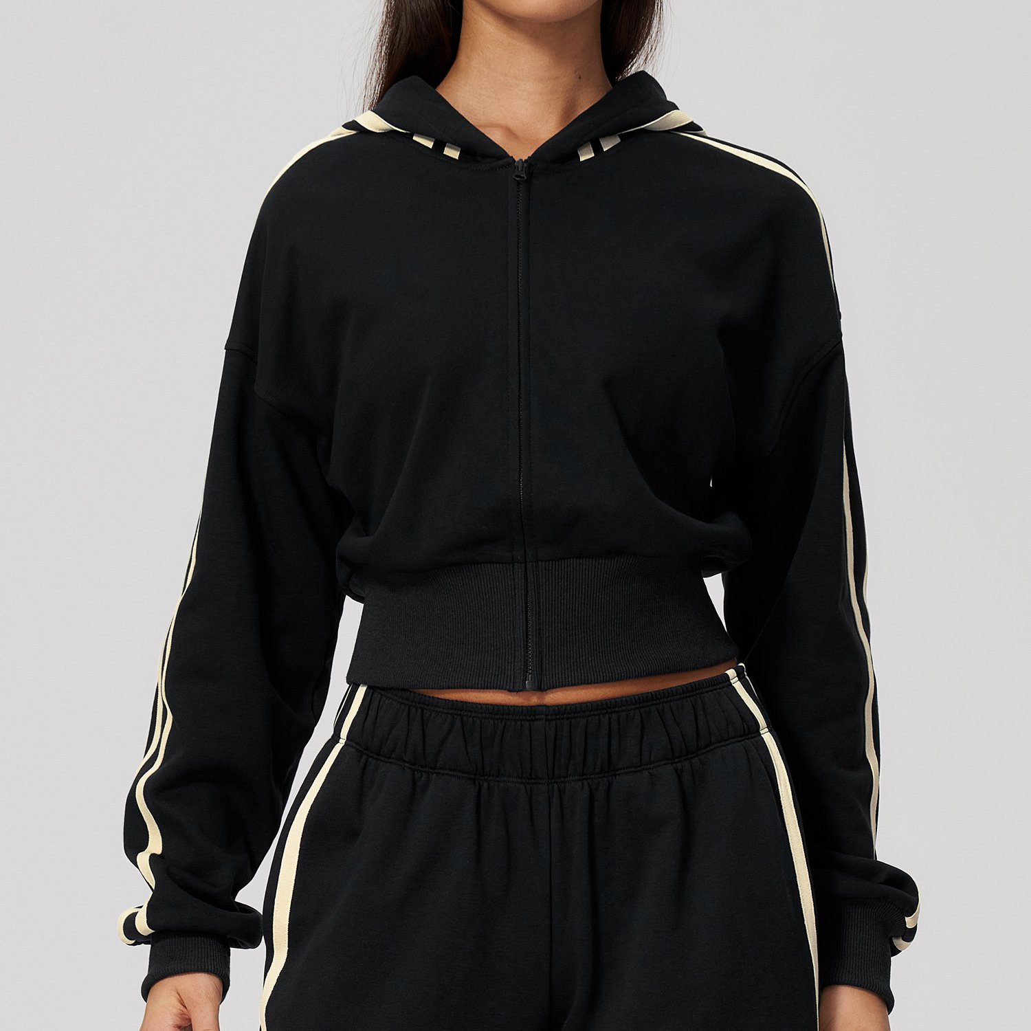 Yoga Wear For Small Brands Custom Fitness Brand Sportswear Clothes Athletic Jacket