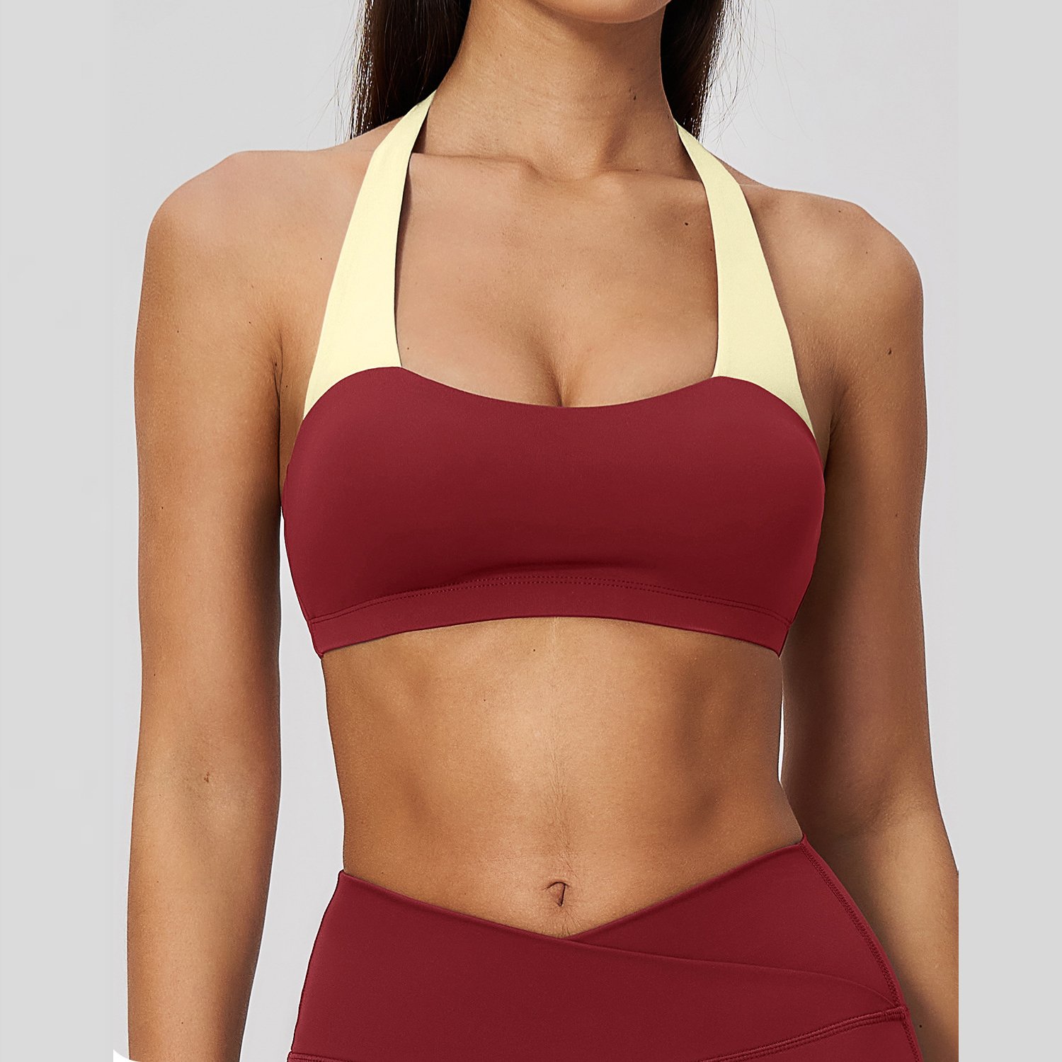 Gym Wear in Bulk Activewear Manufacturing Wholesale Fitness Apparel High Support Sports Bra