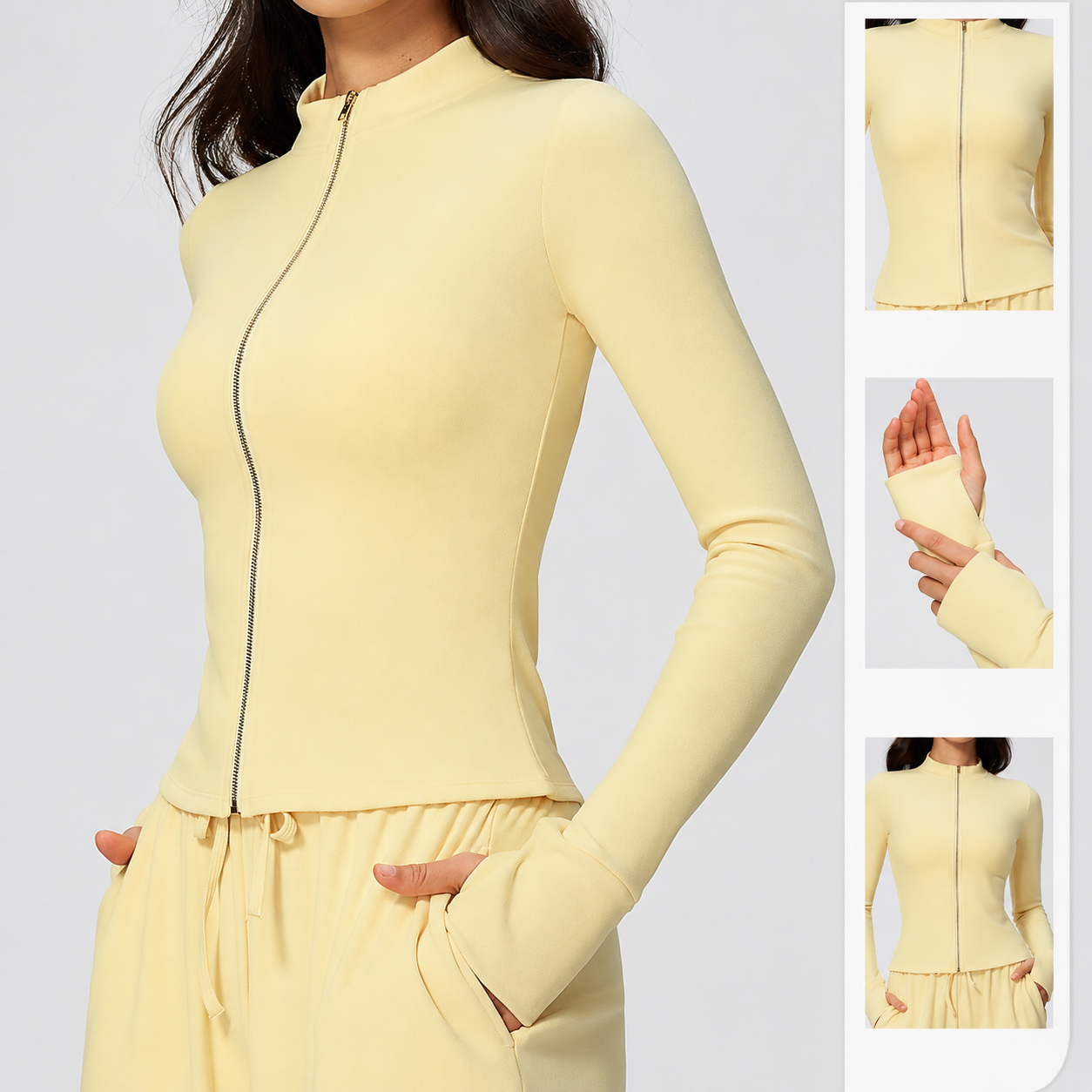 Sportswear Ladies Gym Wear Manufacturer Seamless Manufacturer Breathable Jacket