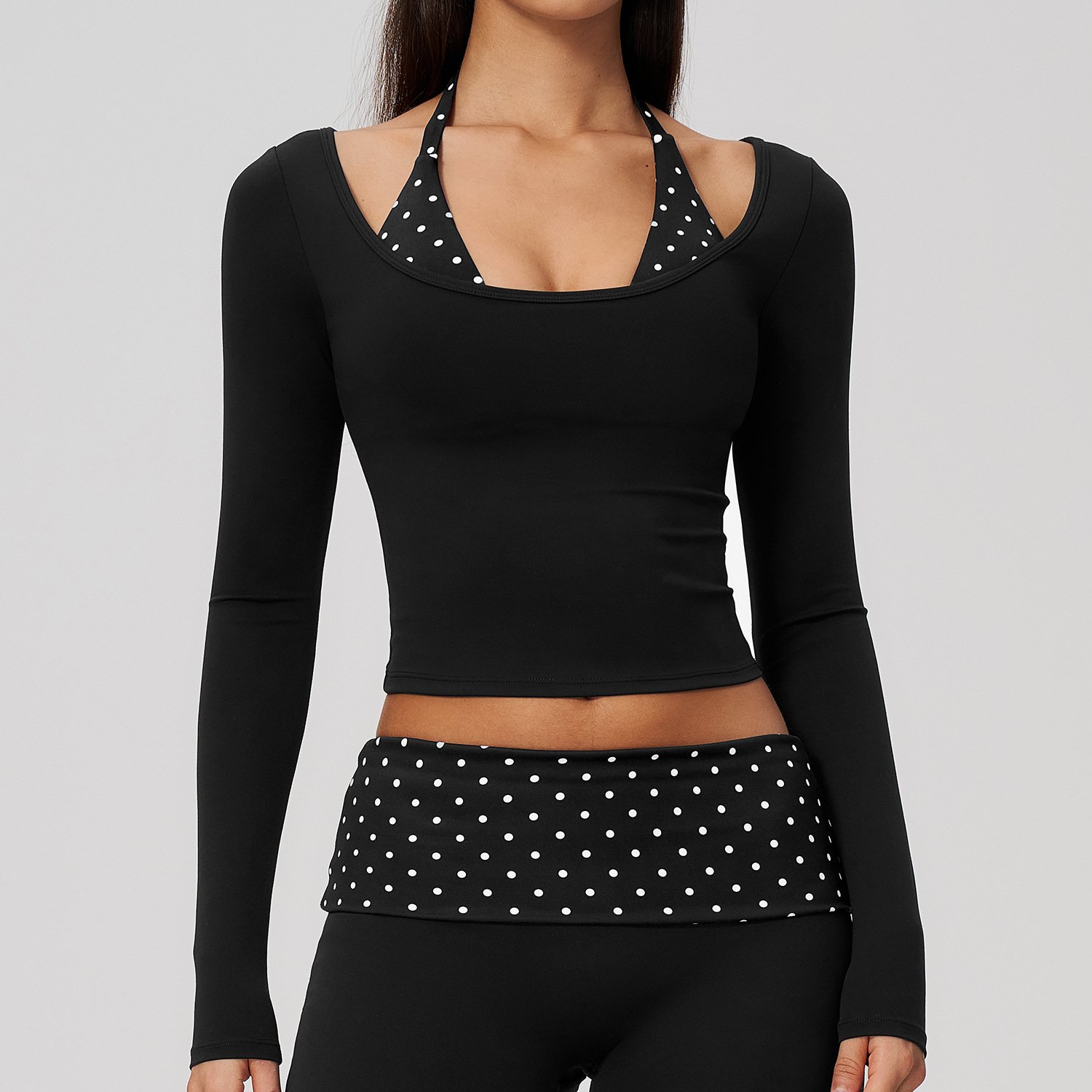 Premium Yoga Wear Ladies Gym Wear Manufacturer Wholesale Sportswear Apparel Moisture Wicking T-Shirt