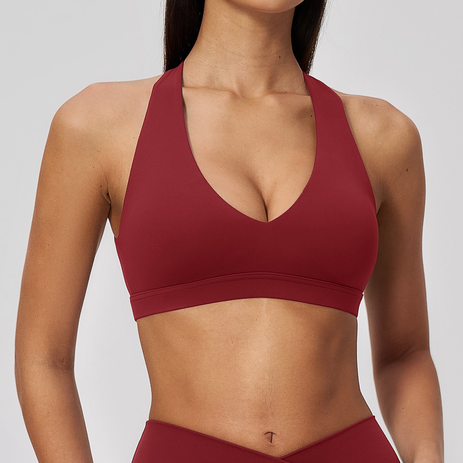 Low MOQ Yoga Wear Italy Sportswear Types Wholesale Sports Padded Sports Bra
