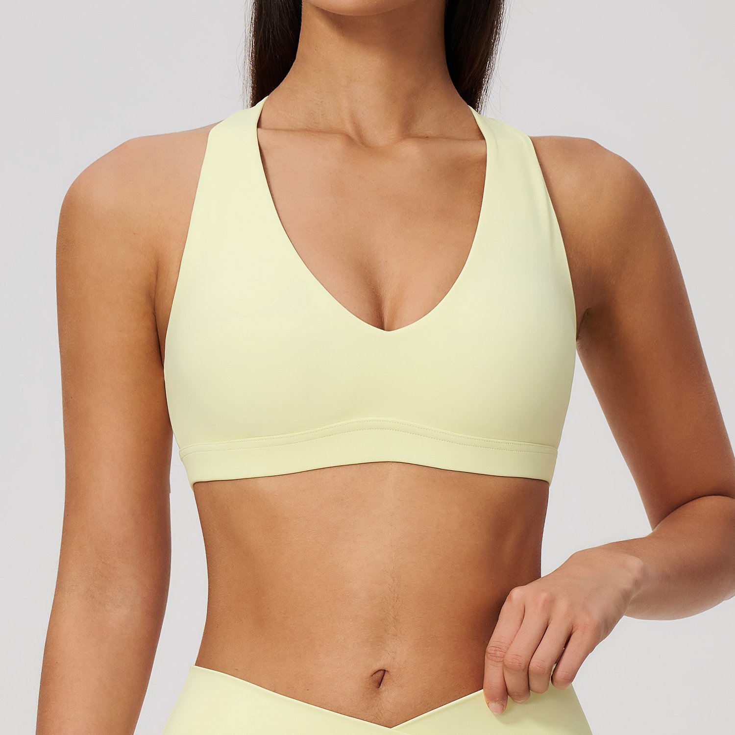 Low MOQ Yoga Wear Italy Sportswear Types Wholesale Sports Padded Sports Bra