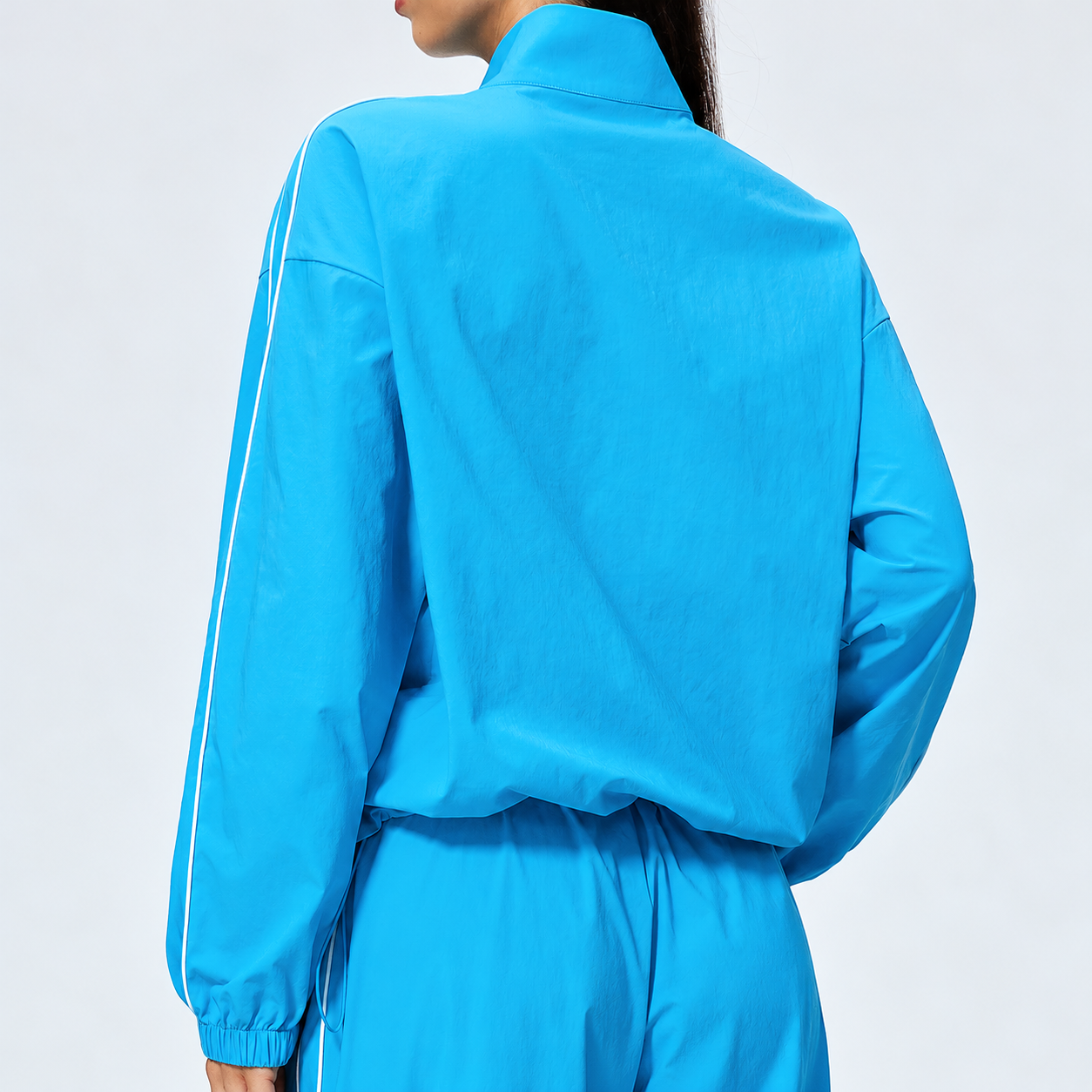 Clothes Supplier Womens Yoga Wholesale Fabric Crossword UV-Protective Jacket